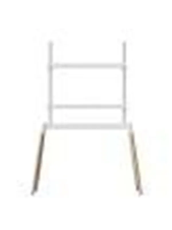 Gembird TV floor stand 55" - 86" white/wood