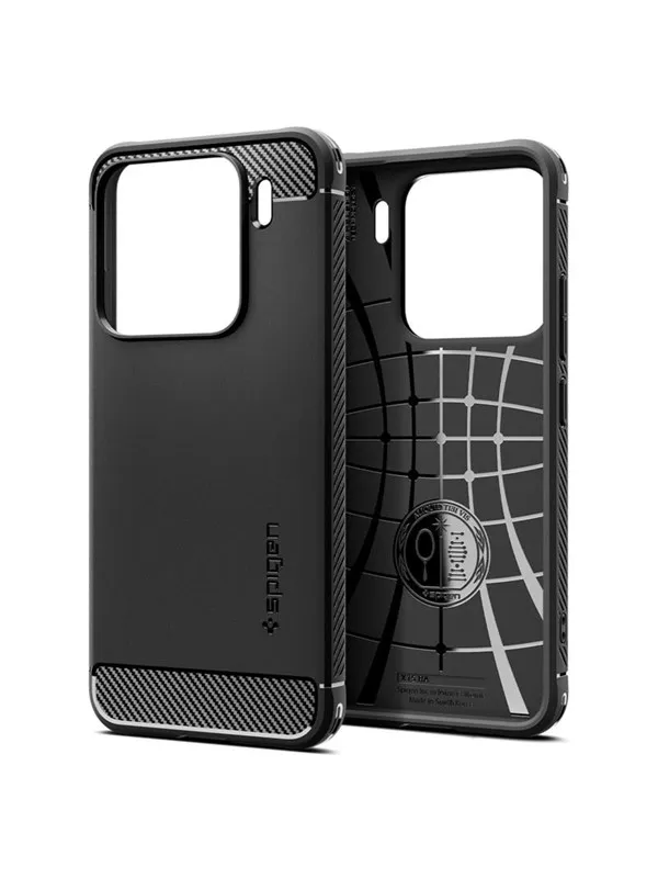 Spigen Rugged Armor - matte black - Xiaomi 15
