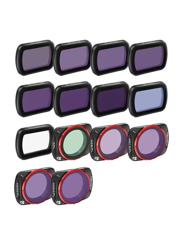 Freewell 14 filters to DJI Osmo Pocket 3