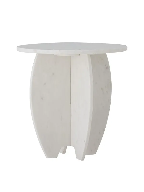Bloomingville Sendai Side table White Marble