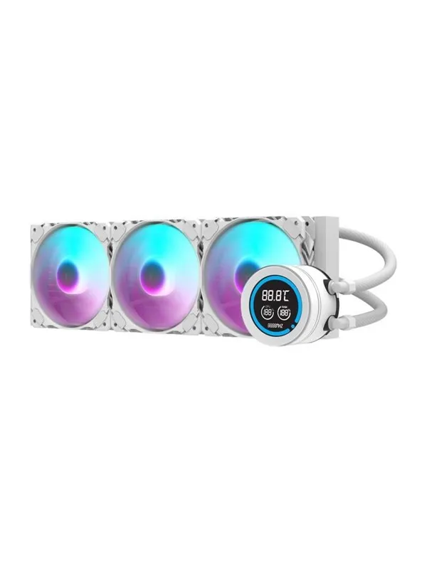 Darkflash Computer Radiator DN-D360 WHITE - CPU Vannkjøling