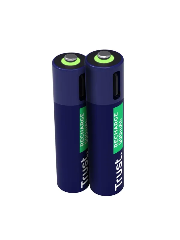 Trust 2 x AAA USB-C Rechargeable