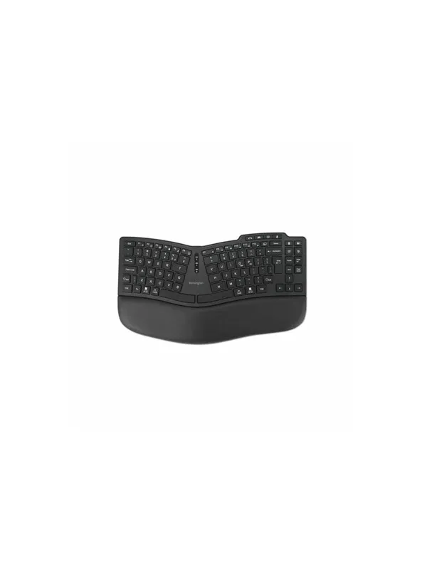 Kensington Pro Fit™ Ergo KB675 EQ oppladbart tastatur engelsk - Tastatur - US Internasjonal - Svart