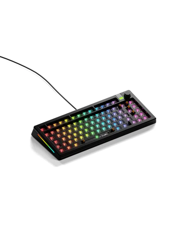 Glorious GMMK 3 PRO 75% - Barebone ISO - Gamingtastatur - Uten numpad - Svart