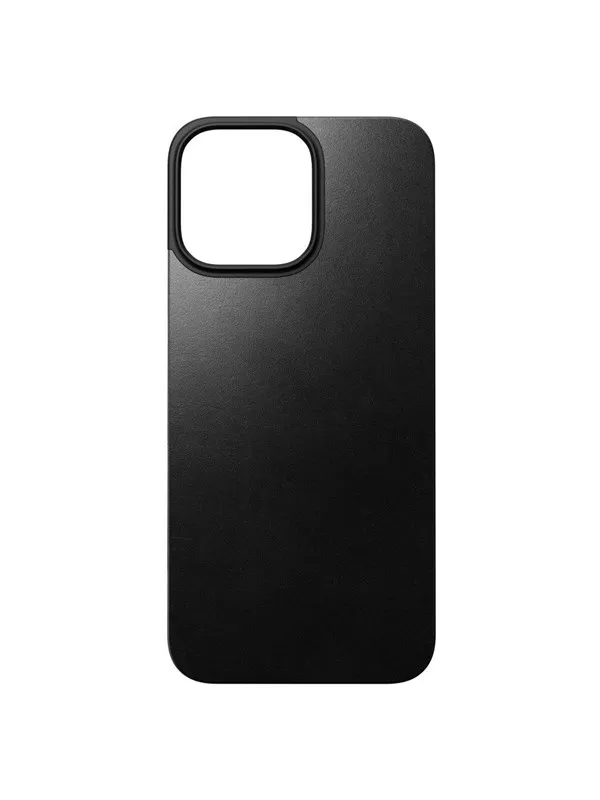 Nomad Magnetic Leather Back - iPhone 16 Pro Max | Rustic Brown | Horween | MagSa