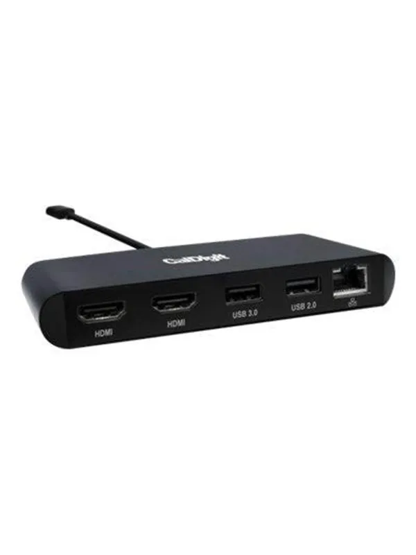 CalDigit Thunderbolt 3 mini Dock Dual HDMI - docking station - Thunderbolt 3 - HDMI - 1GbE