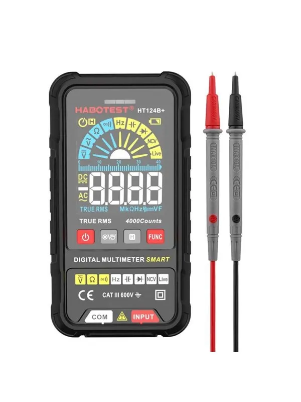 Habotest HT124B+ Digital Universal Multimeter