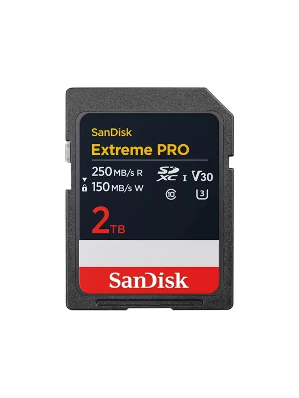 SANDISK Extreme PRO SD - 250MB/s - 2TB