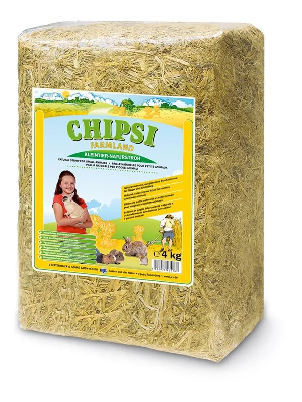 Chipsi JRS Petcare -  Farmland Bedding Straw 4kg