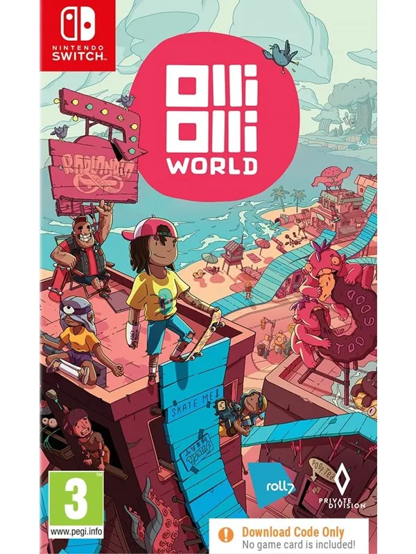 OlliOlli World (Code in a Box) - Nintendo Switch - Platformer