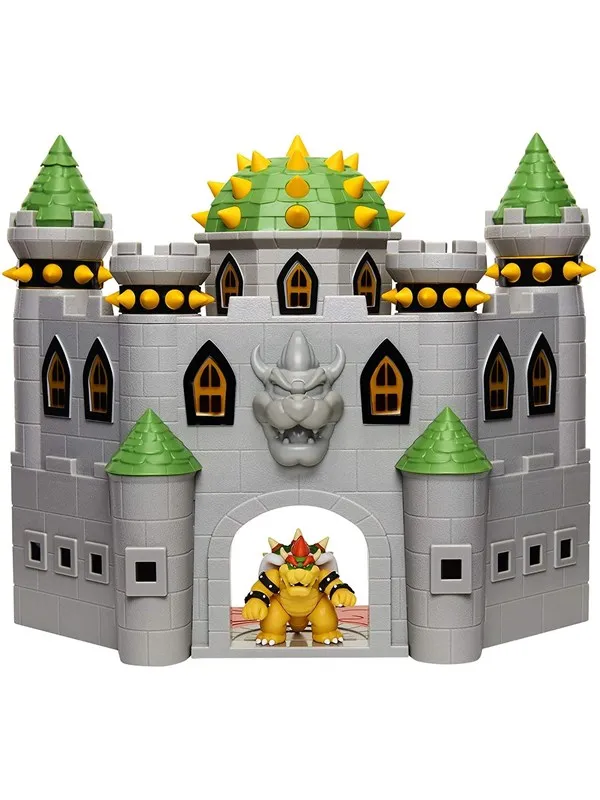 Jakks Super Mario 2.5 Inch Deluxe Playset Bowser's Castle