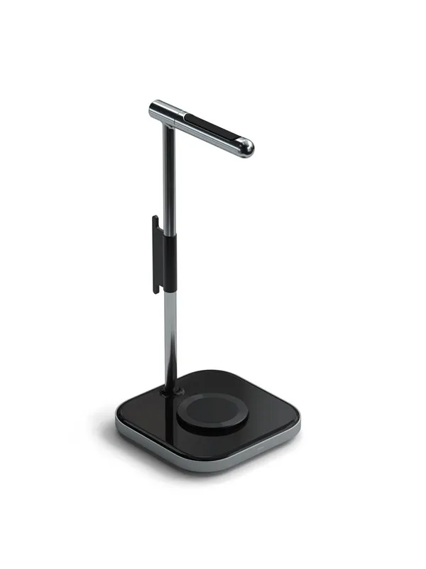 Satechi 2-in-1 Headphone Stand with Wireless Charger