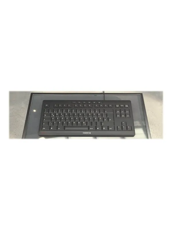 Cherry STREAM KEYBOARD TKL - Tastatur - Engelsk - Svart