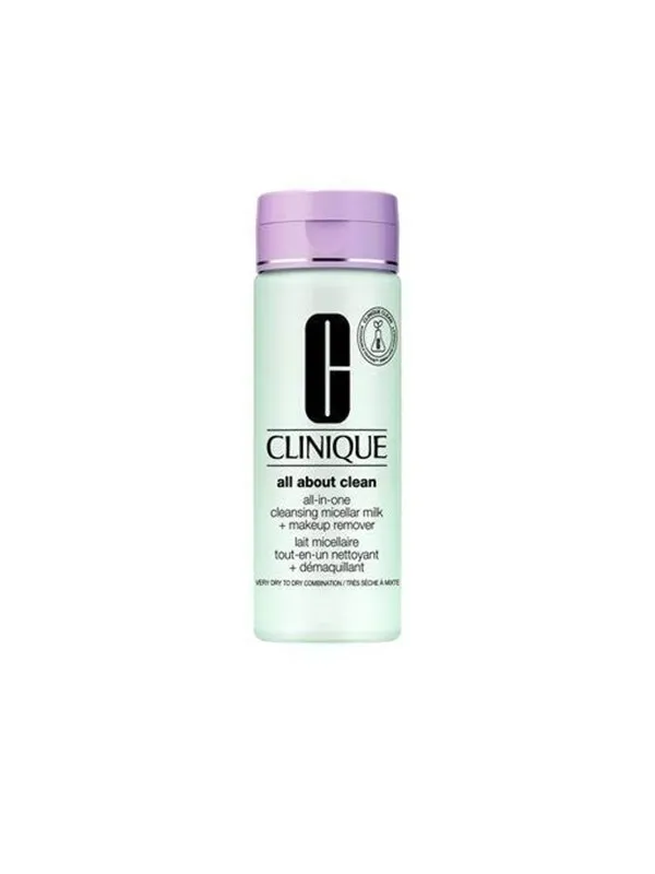 Clinique All About Clean Micellar Milk + Makeup Remover 200 ml Dry To Dry Combination 200 ml