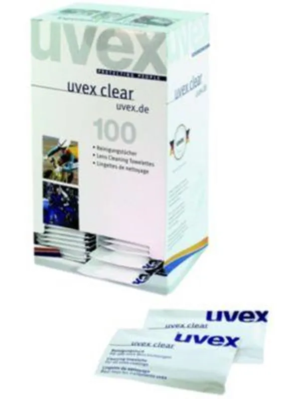 Uvex Tri-Clens cleaning towel - pack of 100