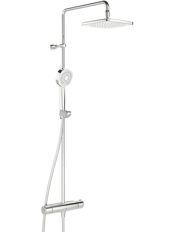 Oras Nova Style Rain shower system chrome