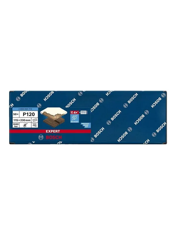 Bosch SLIBEBLAD PLAN 115X230MM NET K120 50 STK