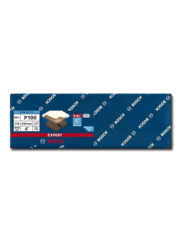 Bosch SLIBEBLAD PLAN 115X230MM NET K100 50 STK