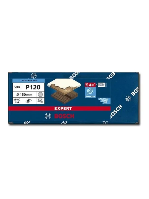 Bosch SLIBEBLAD EXC 150MM NET K120 50 STK