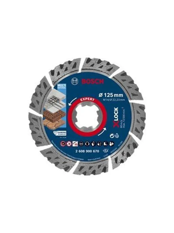 Bosch DIAMANTSKÃ-RESKIVE XL MULTI 125MM