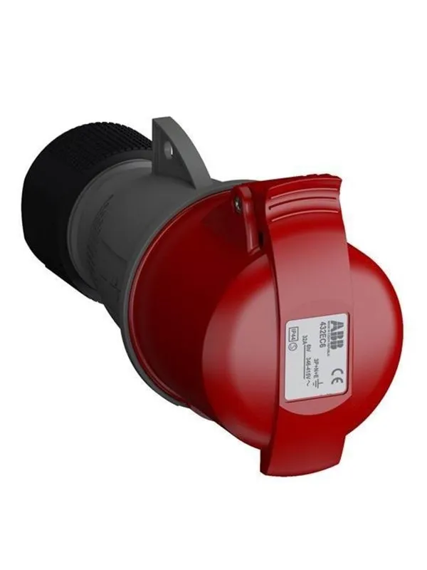 ABB Industrial connectors 3p+n+e 32 a 346 ... 415 v 432ec6