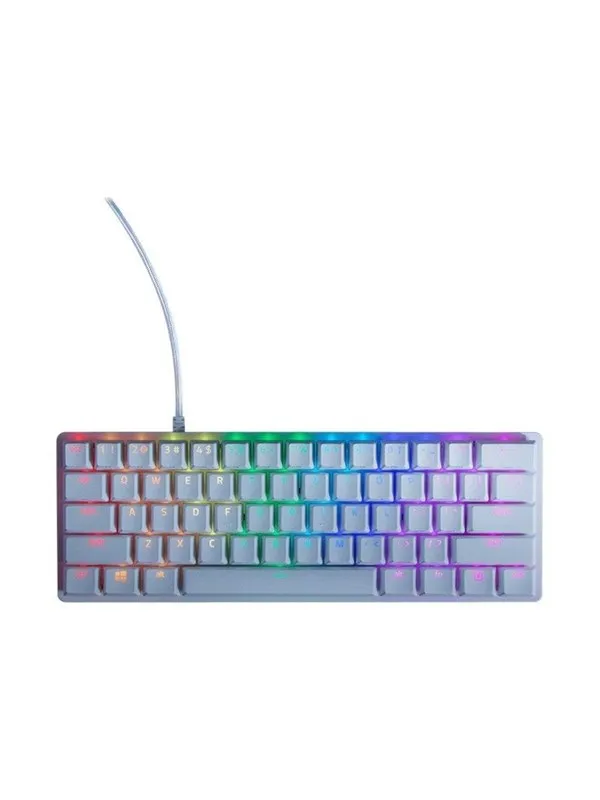 Razer Huntsman Mini Clicky - Mercury - US - Tastatur - Engelsk (USA) - Hvit