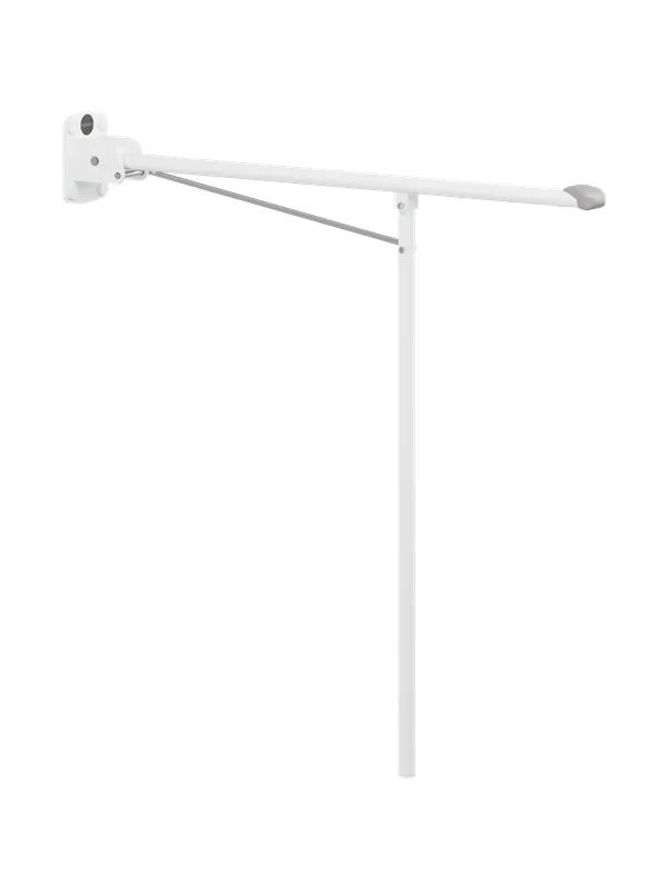 Pressalit Value support arm with leg 850 mm