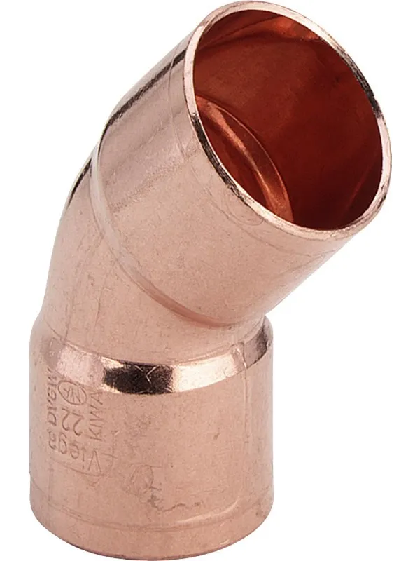 Viega Bend 45° m/m 18 mm copper