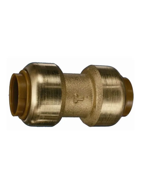 Broen Straight coupling. push-fit x push-fit 15 mm