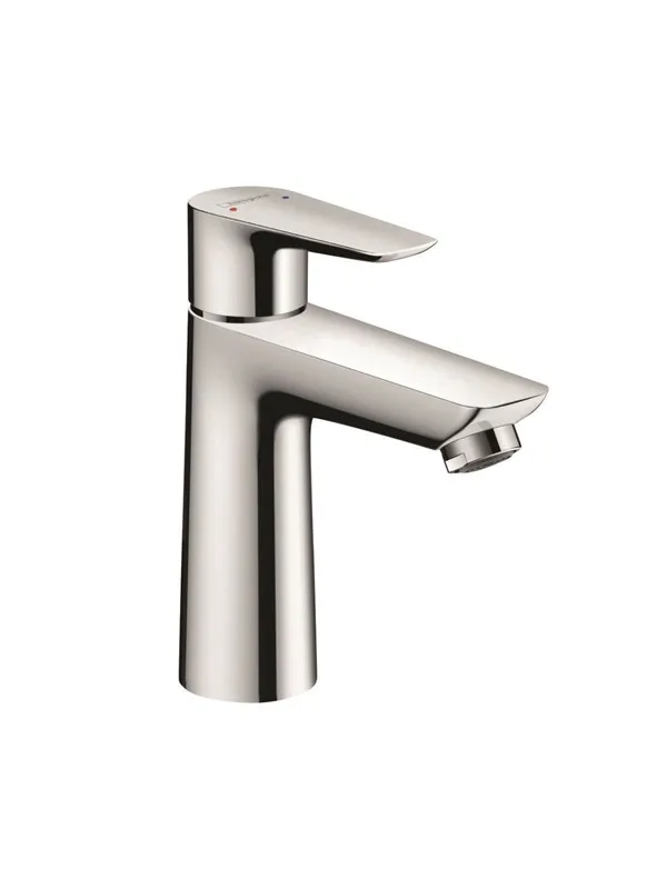 Hansgrohe talis e 110 basin mixer with push-open waste set c
