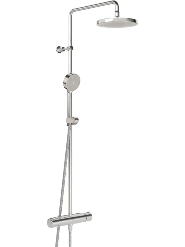 Oras Nova Rain shower system, chrome
