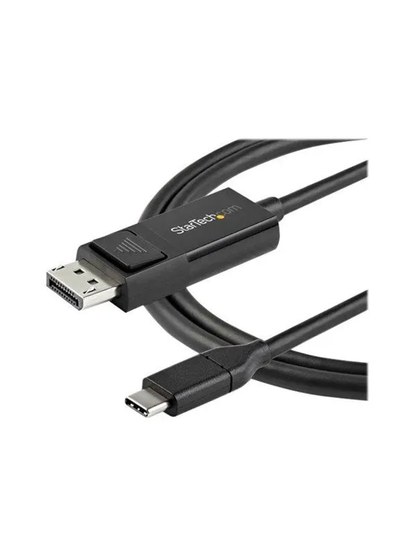 StarTech.com 3.3 ft. (1 m) USB-C to DisplayPort 1.2 Cable - Bi-Directional - USB / DisplayPort cable - 1 m