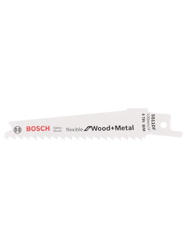 Bosch Bajonettsagblad S 511 DF Flexible for Wood and Metal