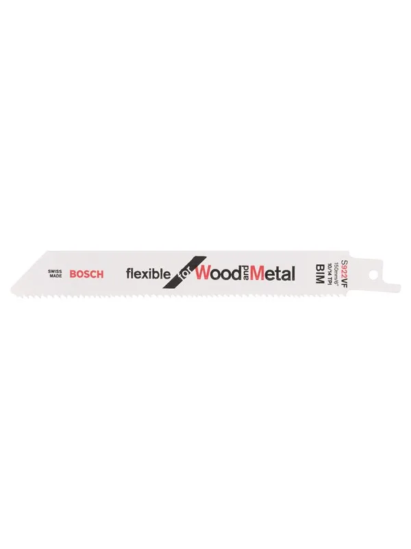 Bosch Bajonettsagblad S 922 VF Flexible for Wood and Metal
