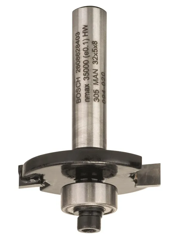 Bosch Skivenotfres, 8 mm, D1 32 mm, L 5 mm, G 51 mm 8 mm, D1 32 mm, L 5 mm, G 51 mm