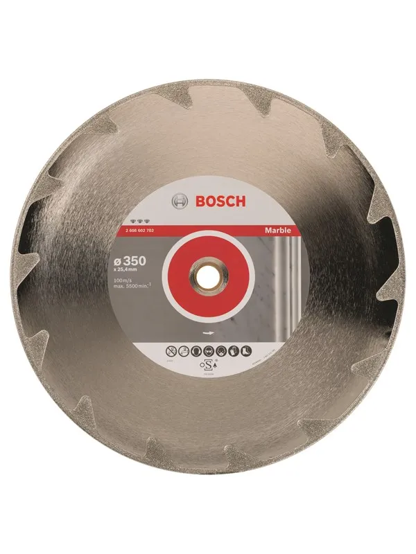 Bosch Diamantkappeskive Best for Marble 350 x 25,40 x 2,6 x 5 mm