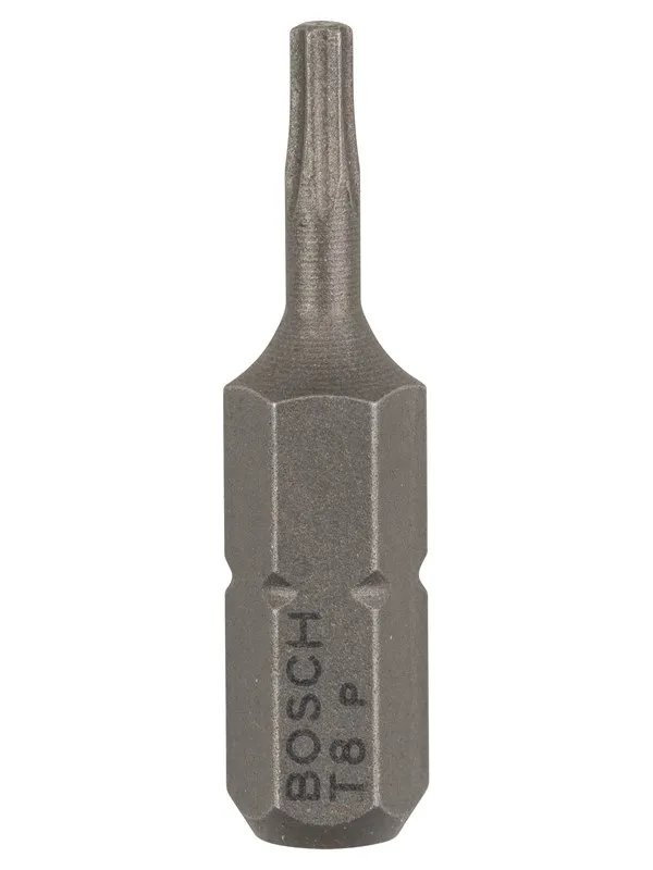 Bosch Skrutrekkerbits, ekstra hard T8, 25 mm