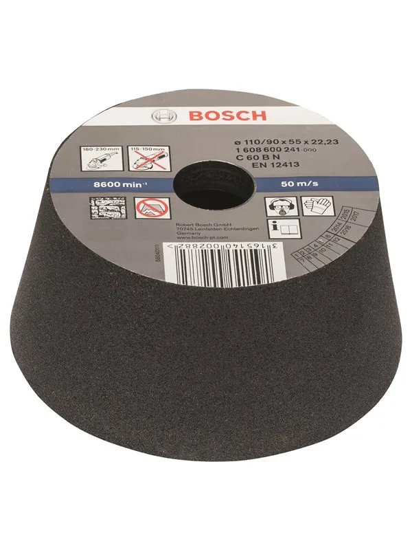 Bosch Slipekopp, koniske - stein/betong 90 mm, 110 mm, 55 mm, 54