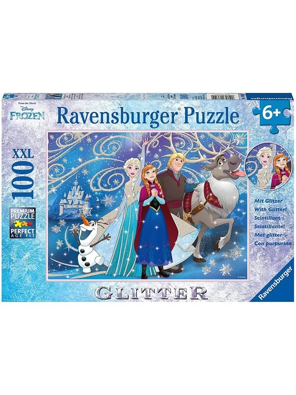 Ravensburger Disney Frozen-Glistening snow 100pcs. XXL