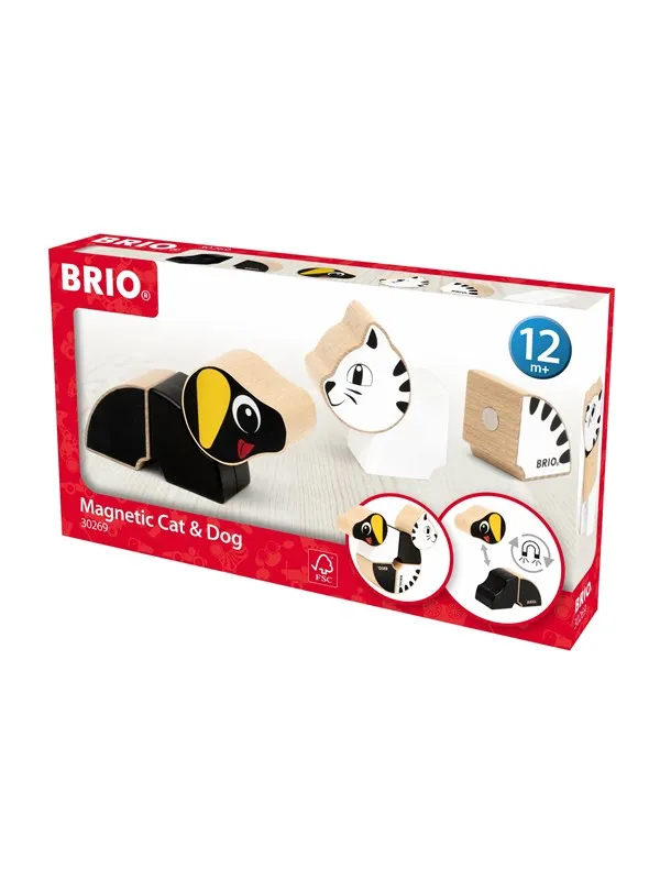 Brio Magnetic Cat and Dog