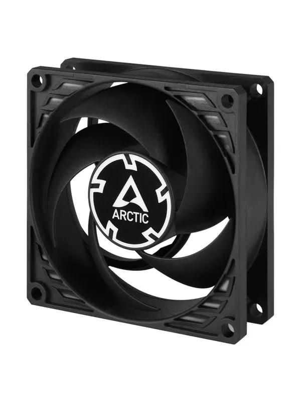 Arctic P8 Silent - Kabinettvifte - 80mm - Svart - 17 dBA