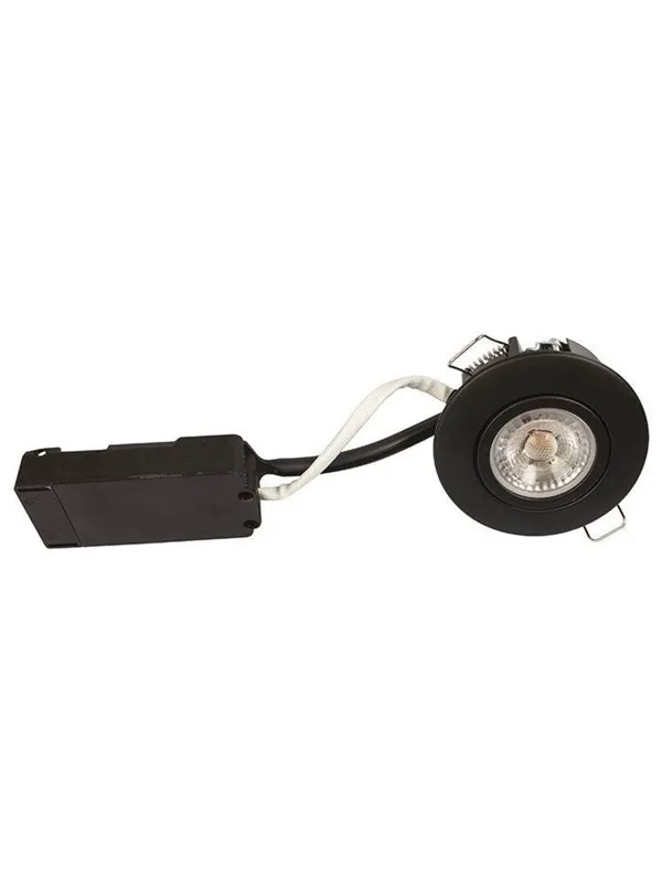 Scan Products Luna lp 230v dimmable flicker free 6.2w 2700k cri95 ip44 mat