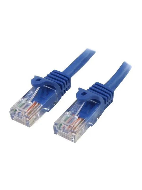 StarTech.com 5m Blue Cat5e / Cat 5 Snagless Patch Cable 5 m - patch cable - 5 m - blue - Blå - 5m