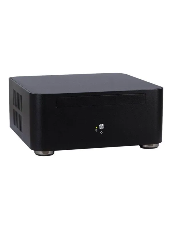 Inter-Tech A80S - Kabinett - Ultra small form factor - Svart
