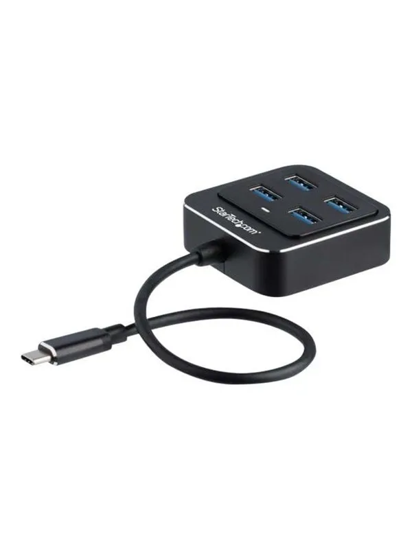StarTech.com USB-C Hub 4-Port USB-hub - USB 3.2 - 4 porter - Svart