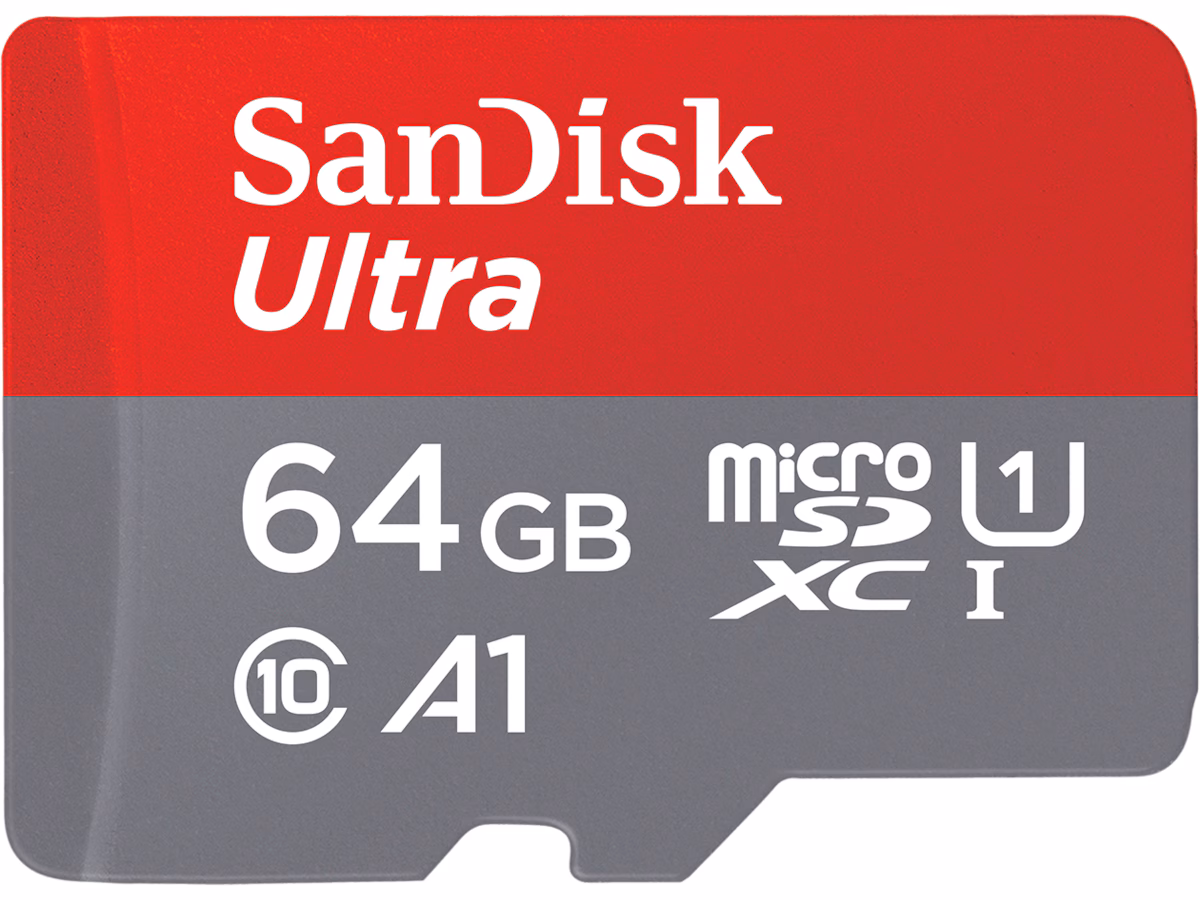 SanDisk Ultra microSDXC 64GB + SD Adapter
