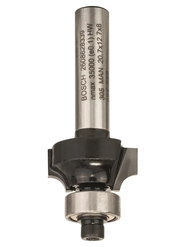 Bosch Avrundingsfres, 8 mm, R1 4 mm, L 10,5 mm, G 53 mm 8 mm, R1 4 mm, L 10,5 mm, G 53 mm