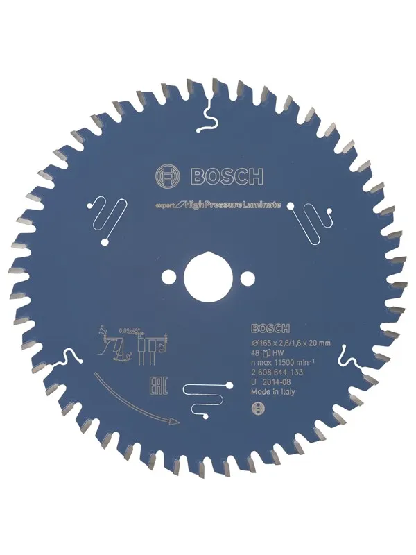 Bosch Sirkelsagblad Expert for High Pressure Laminate 165 x 20 x 2,6 mm, 48