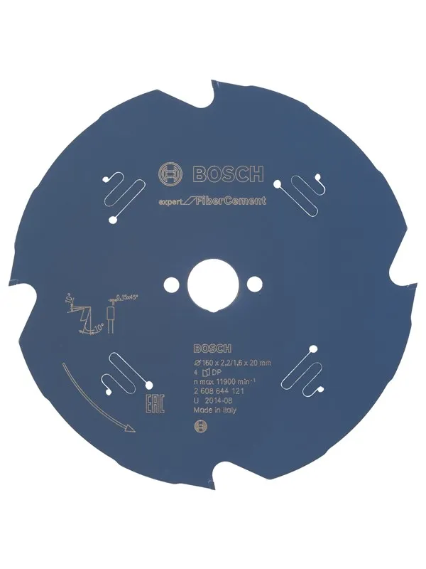 Bosch Expert for Fibre Cement sirkelsagblad 160 x 20 x 2,2 mm, 4