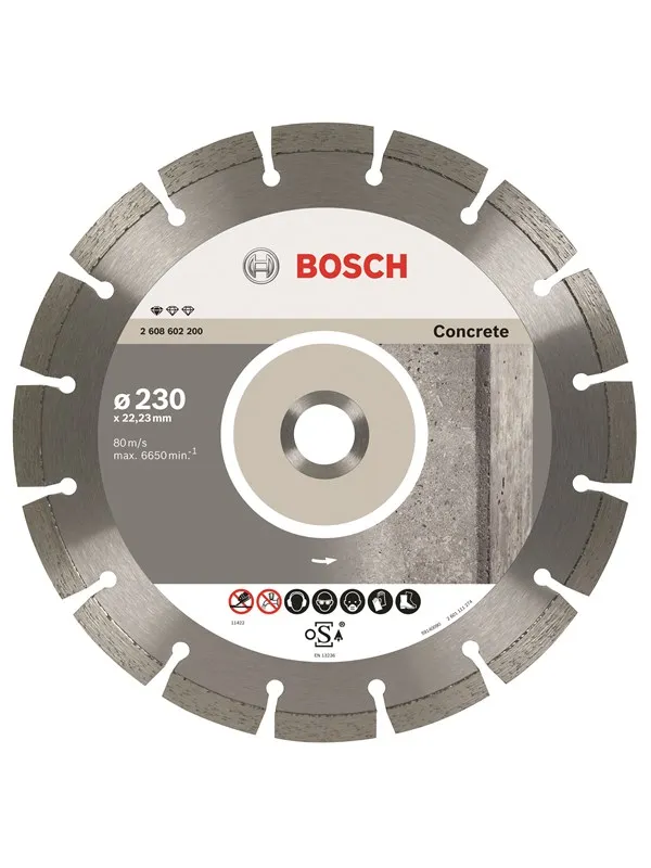 Bosch Diamantkappeskive standard for Concrete 230 x 22,23 x 2,3 x 10 mm